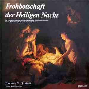 Chorkreis St. Quirinus, Rolf Hamberger - Frohbotschaft Der Heiligen Nacht download free