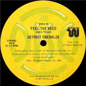 Detroit Emeralds - Feel The Need download free