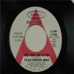 Fleetwood Mac - Need Your Love So Bad / Stop Messin' Round download mp3 flac