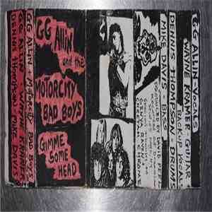 GG Allin & The Motorcity Bad Boys - Gimme Some Head download mp3 flac