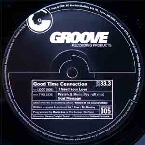 Good Time Connection - I Need Your Love download mp3 flac