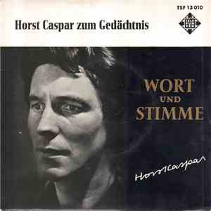 Horst Caspar - Horst Caspar Zum Gedächtnis download free