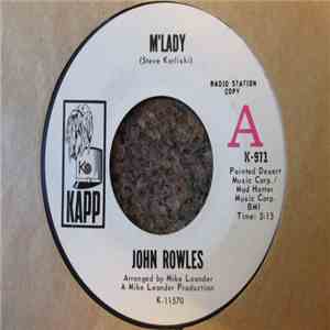 John Rowles - M'Lady / If I Only Had Time download free