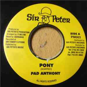 Pad Anthony - Pony download free