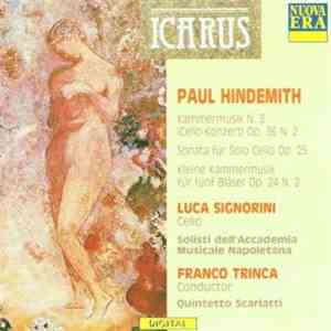 Paul Hindemith, Luca Signorini, Franco Trinca, Quintetto Scarlatti - Kammermusik N.3 Op.36 N.2, Sonata Für Solo Cello Op.25 download mp3 flac