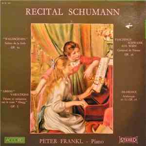 Peter Frankl - Recital Schumann download mp3 flac