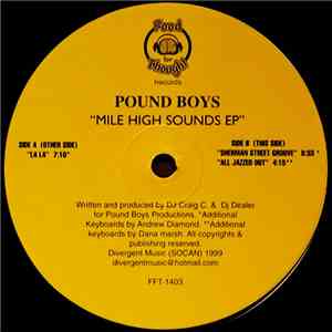 Pound Boys - Mile High Sounds EP download free