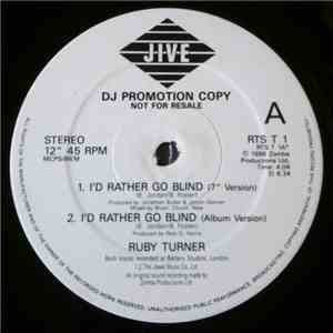 Ruby Turner - I'd Rather Go Blind download free