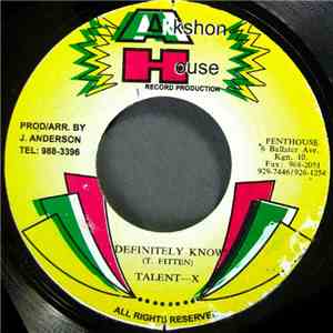 Talent-X - Definitely Know download free