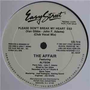 The Affair - Please Don't Break My Heart download mp3 flac