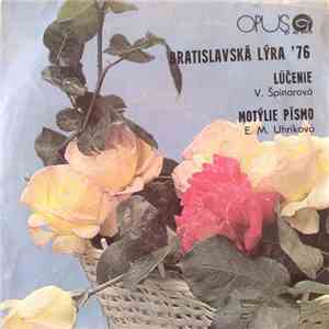 V. Špinarová / E. M. Uhríková - Lúčenie / Motýlie Písmo download free